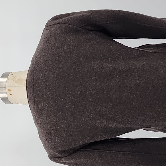 Peserico Made In Italy Button Down 100% Blazer Brown Size 6 - Picture 5 of 10